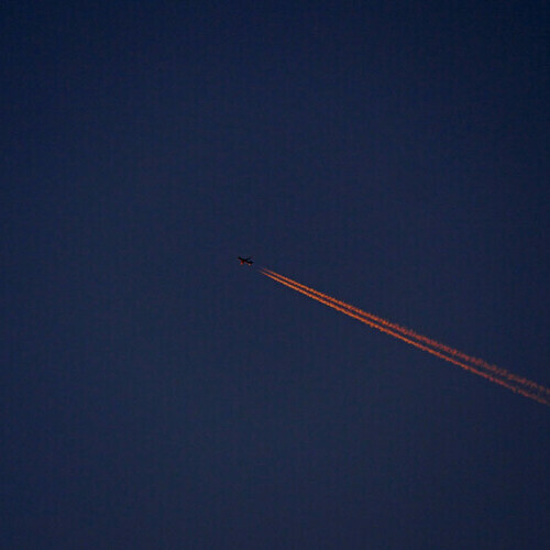 Es wird Nacht �ber der Schwarzwaldregion Belchen