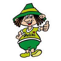 Familienmaskottchen Belchi begr��t Euch in der Schwarzwaldregion Belchen