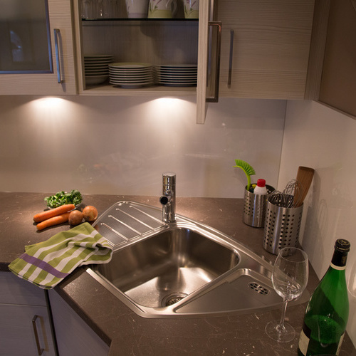 Sp&uuml;lbecken in der K&uuml;che  - 
