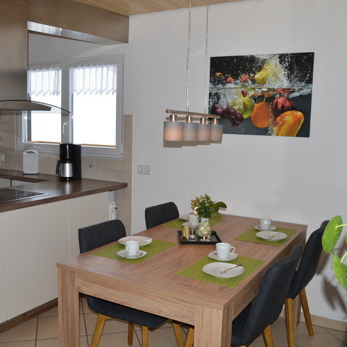 K&uuml;che in der Ferienwohnung Nr. 2 - 