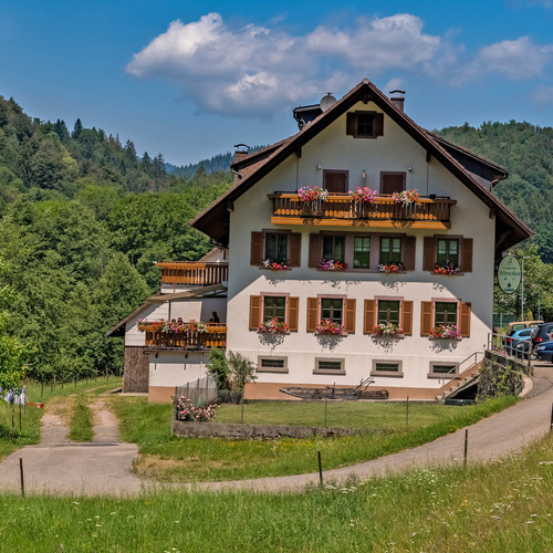 Au&szlig;enansicht des Landgasthof Hirschen  - 