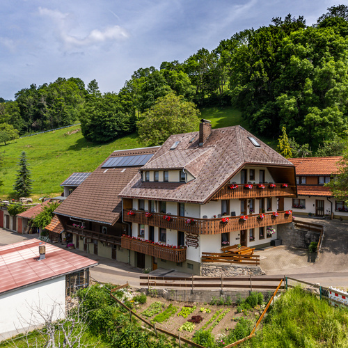 Blick auf das Haus Stiegeler  - 