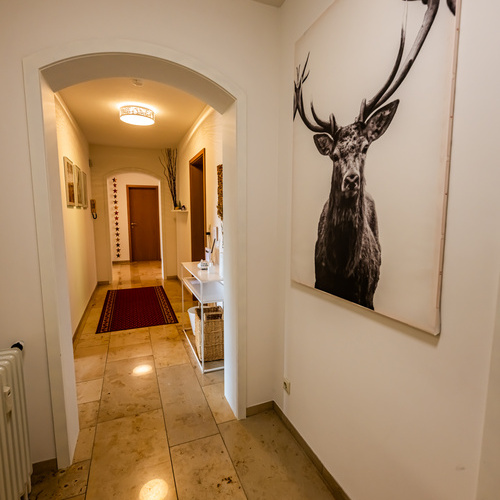 Blick in den Flur der Wohnung  - 