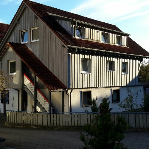 Bild von hinten - Hinteres Haus